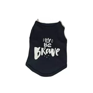 تاپ سگ🐶 مریلند مدل Be brave سایز کوچک - سورمه ای