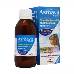 شربت آسماویت ویتابیوتیکس 200 میلی لیتر | مکمل تخصصی تقویت سیستم تنفسی