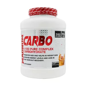 پودر کربوهیدرات مگنوم 2270 گرمی کربو شارژ پانچ میوه | افزایش وزن و انرژی