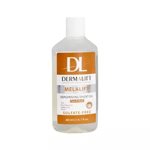 سیندت ژل روشن کننده پوست ملالیفت درمالیفت ۲۰۰ میلی‌لیتر | شوینده غیرصابونی ضد لک صورت و بدن