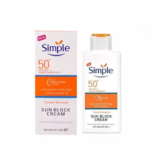 ضدآفتاب ویتامین B5 سیمپل SPF50 Simple