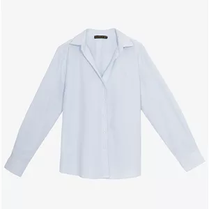 شومیز زنانه آستین بلند بیسیک ویسکوز 30112 بُرنُس