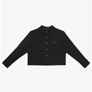 شومیز زنانه کتان یقه مردانه ساده کژوال تیانا بُرنُس