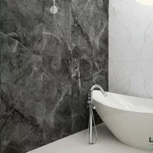 سرامیک عقیق مدل آیدین برگ 120*60 آبی رویال نانوپولیش