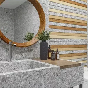 سرامیک عقیق مدل استون 90*30 تک گل مات