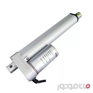 جک برقی ماناک 1000 نیوتن کورس 15 سانت، سرعت 5 میلیمتر بر ثانیه 24 ولت، مدل LAB25