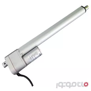 جک برقی ماناک 800 نیوتن کورس 30 سانت، سرعت 10 میلیمتر بر ثانیه 24 ولت، دارای پتانسیومتر مدل LAB25P