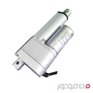 جک برقی ماناک 800 نیوتن کورس 5 سانت، سرعت 10 میلیمتر بر ثانیه 24 ولت، دارای پتانسیومتر مدل LAB25P