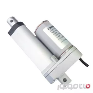 جک برقی ماناک 400 نیوتن کورس 5 سانت، سرعت 25 میلیمتر بر ثانیه 24 ولت، مدل LAN25