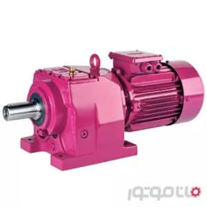 موتور گیربکس ایلماز سه فاز 1.5 کیلو وات، 8.9 دور، پایه دار