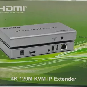 KVM سوییچ 120 متری HDMI و USB (اکستندر)