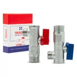 بسته دو عددی شیر پیسوار شادان سایز 3/8اینچ