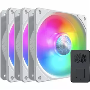 فن کیس Cooler Master SickleFlow 120 ARGB White Edition - 3 in 1