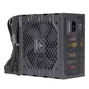 منبع تغذیه کامپیوتر گرین مدل GP600A-GED V3.1 80 Plus Bronze توان 600 وات