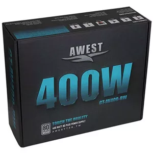 منبع تغذیه کامپیوتر اوست مدل GT AV400 BW 80 Plus White توان 400 وات