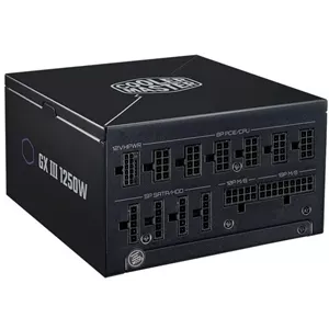 منبع تغذیه کامپیوتر کولر مستر مدل GX III Gold 80 Plus Gold توان 1250 وات