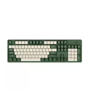 کیبورد گیمینگ رپو مدل V500PRO با سیم - بژ سبز