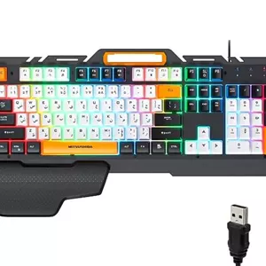 کیبورد گیمینگ iMICE مدل GK-700 با نورپردازی RGB با سیم