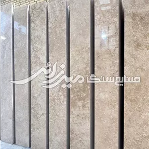 تراورتن تکاب کرم عسلی طرح دار