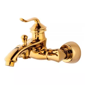 شیر دوش زرشام مدل بامبو طلا براق