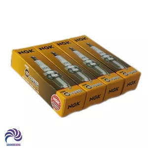 شمع پایه بلند سوزنی (یورو 4) کد 94017 مدل G-POWER برند NGK ژاپن اصلی بسته 4 عددی