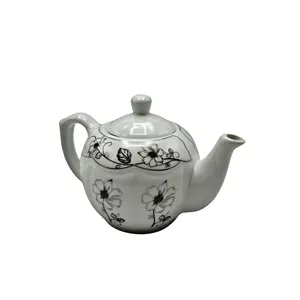 قوری چینی گلدار مدل آفتاب برند پارس 6