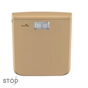 فلاش تانک ایمن آب مدل کاسپین - طلایی مات