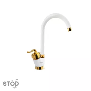 شیر آشپزخانه چیاکو مدل آرتور سفید طلایی