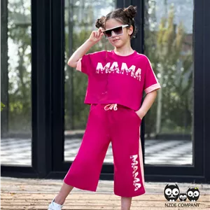 کراپ شلوار بگ استایل برمودا MAMA بچه گانه جنس سوپر پنبه فول لاکرا سایز 40 تا 70 | MAMA | ماهان مد