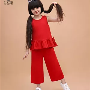 تاپ شلوارک بچه گانه طرح برمودا candy پنبه‌ای