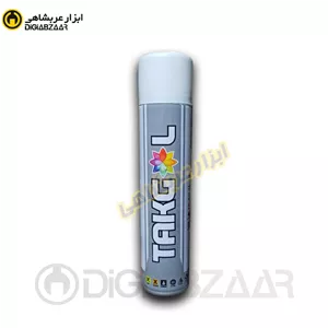 اسپری رنگ سفید تک گل
