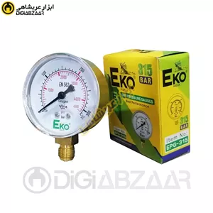 مانومتر رگلاتور اکسیژن 315 بار اکو EKO