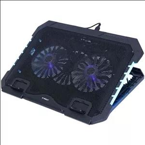 پایه خنک کننده لپ تاپ ایکس پی-پروداکت مدل XP-F98P با دو فن و نورپردازی RGB