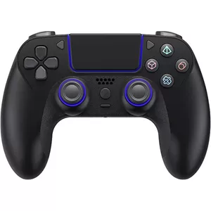 دسته بازی هیسکا مدل HR-70 | بی‌سیم، شوک‌دار، RGB و تاچ‌پد