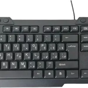 کیبورد ایکس پی-پروداکت مدل XP-8900N | کیبورد ضد آب کم‌صدا با 8 کلید میانبر و عمر 20M