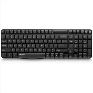 کیبورد بی‌سیم رپو مدل E1050 | فول سایز ممبران با حروف فارسیمقاوم در برابر رطوبت