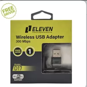 کارت شبکه وایرلس ELEVEN D17 300Mbps Free Driver