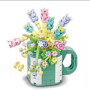 لگو گلدان گل های معطر کاکتوس Floral Fragrance Succulents 88061A