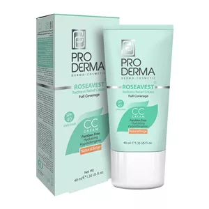 کرم پوشاننده پرودرما مخصوص پوست چرب و جوشدار با spf 40 ( بی بی کرم) بژ طبیعی