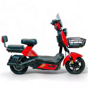 موتور سیکلت برقی WIND HORSE دو‌نفره  ( استاندارد انگلیس ) رنگ‌ قرمز