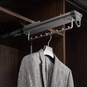 رک ریلی هنگر لباس 11.5*45.5*11.5 رنگ طوسی طرح فرنچ استایل فانتونی کد J944