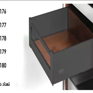 ریل بدنه دار دبل باکس اسلیم اینر 40 کیلوگرم نوک مدادی با فرانت آلومینیوم ارتفاع 192 میلیمتر و عمق 40 سانتی متر فانتونی کد B178