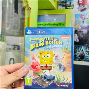 دیسک بازی کارکرده Songe bobs SQUAREPANTS BATTLE FOT BikiniBOTTOM Rehydrated