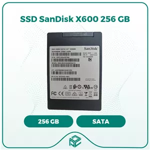 حافظه اس اس دی سن دیسک کارکرده  SanDisk SSD X600 256 GB