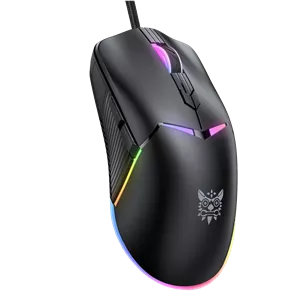 ماوس گیمینگ اونیکوما مدل CW929 با سیم DPI12800 نور RGB