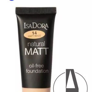 کرم پودر Natural Matt ایزادورا Isadora شماره 14