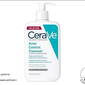 شوینده صورت CeraVe مخصوص پوست چرب و جوش‌دار / آکنه کنترل کلینزر حجم 473 میل