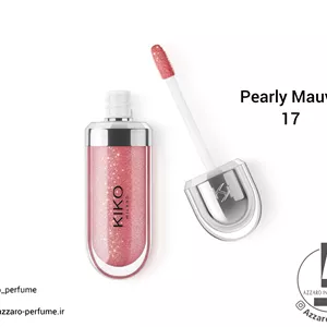 لیپ گلاس کیکو مدل 3D Hydra شماره 17 رنگ Pearly Mauve حجم 6.5 میل 
