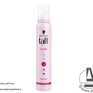 موس حالت‌ دهنده مو شوارتسکف تافت مدل Curl شماره 3 حجم‌دهنده و تثبیت‌کننده فر مو حجم 200 میل
