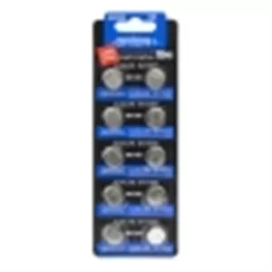 باتری سکه ای آلکالاین AG10 ورق 10 تایی مارک ORION